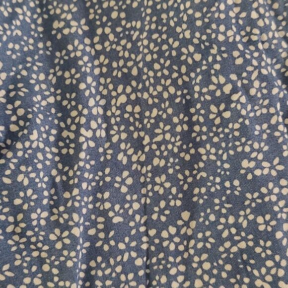 Zesica lt blue Bohemian Floral Printed Wrap Short Sleeve Split Maxi Dress - Picture 5 of 7